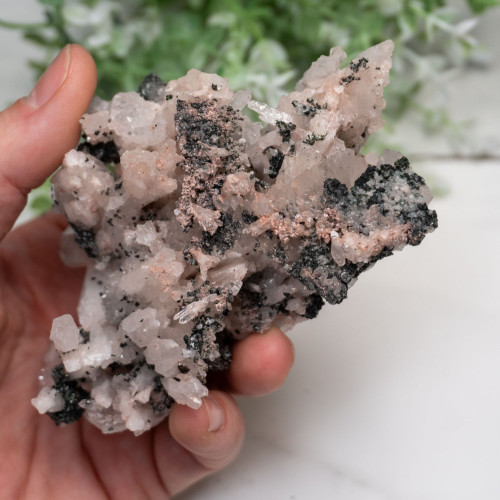 Large Pink Lithium Quartz with Fuchsite #1