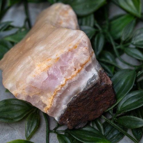 Pink Aragonite Raw #10