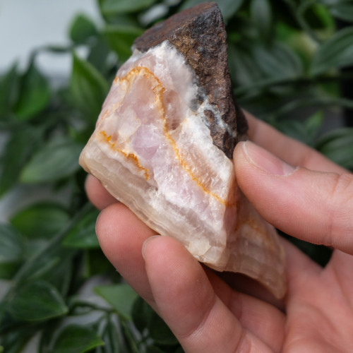 Pink Aragonite Raw #10