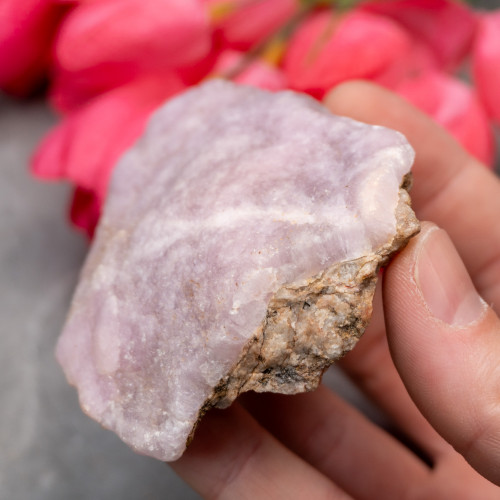 Pink Aragonite Raw #6