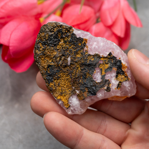 Pink Aragonite Raw #5