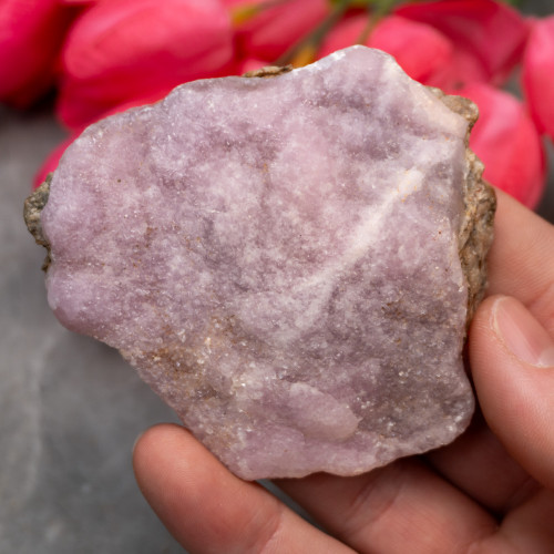 Pink Aragonite Raw #6