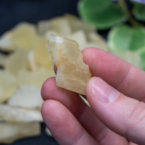 Lemon Calcite Small Raw