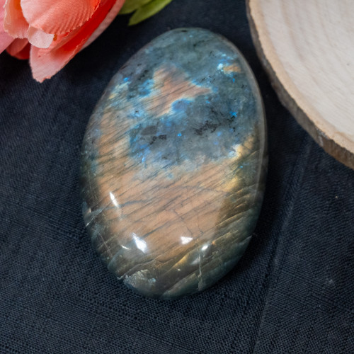 Labradorite Palmstone Large #1