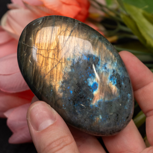 Labradorite Palmstone Large #1