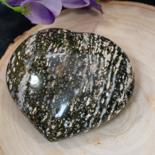 Ocean Jasper Heart #2