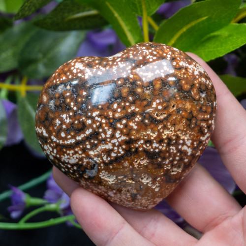 Ocean Jasper Heart #1