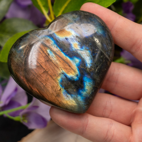 Labradorite Heart #1