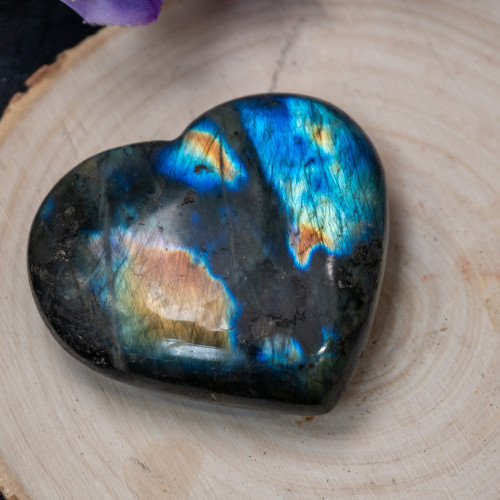 Labradorite Heart #1