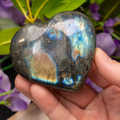 Labradorite Heart #1