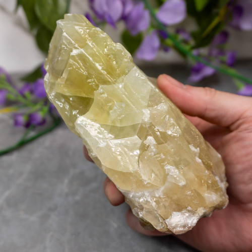 Green Calcite Large Raw #1