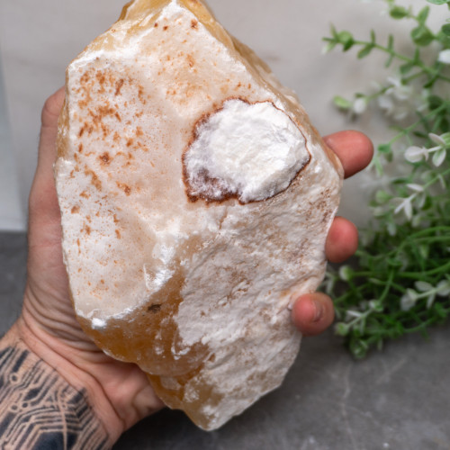 XL Honey Comb Calcite #1