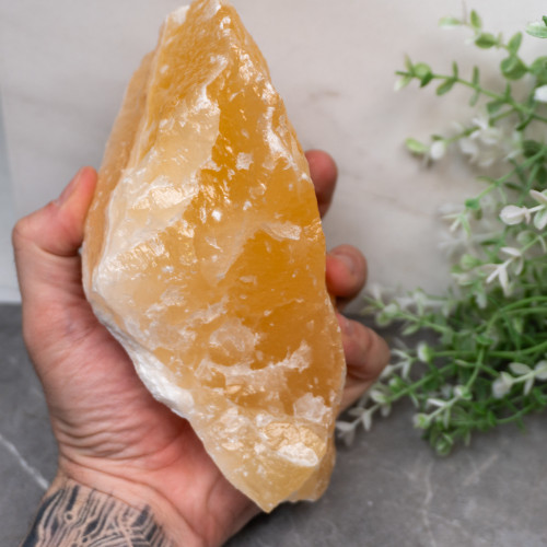 XL Honey Comb Calcite #1