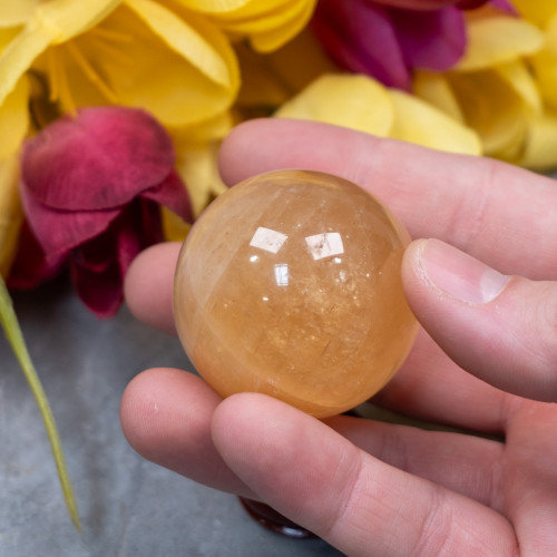 Golden Healer Quartz Sphere #1