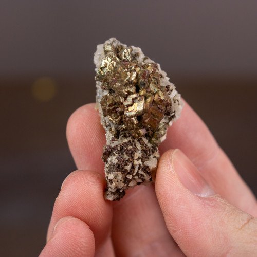 Pyrite with Dolomite