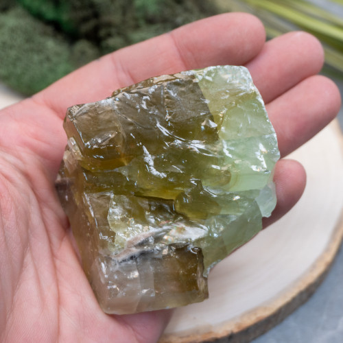 Green Calcite Large Raw #5