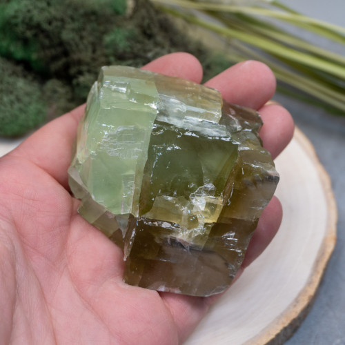 Green Calcite Large Raw #5