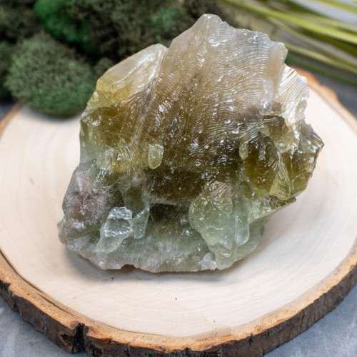 Green Calcite Large Raw #4