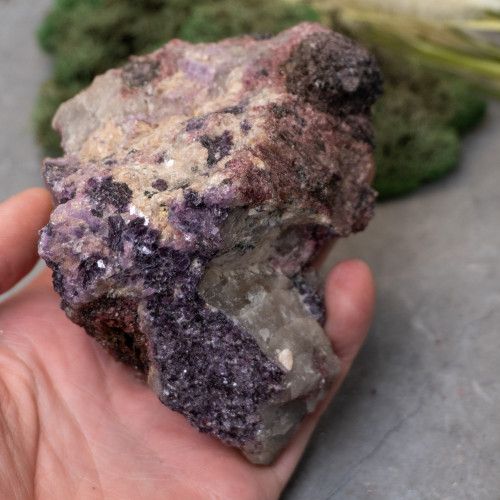 Lepidolite with Pink & Watermelon Tourmaline in Quartz #1