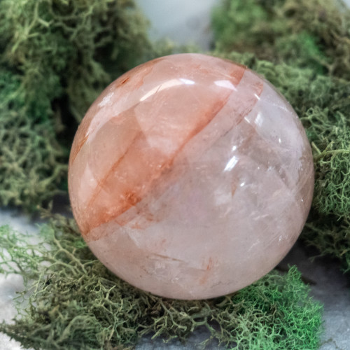 Red Quartz Sphere #1