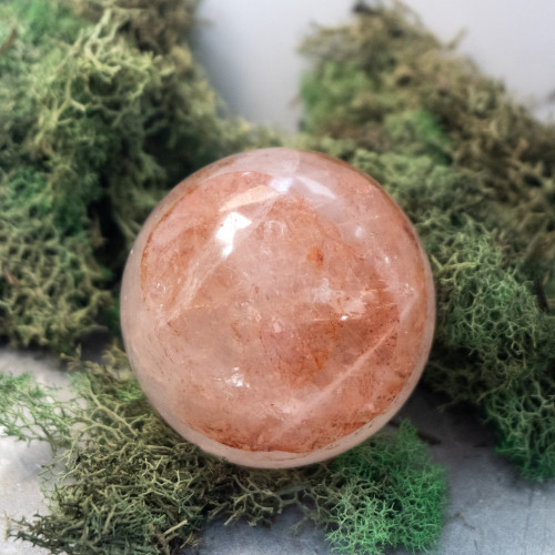 Red Quartz Sphere #1