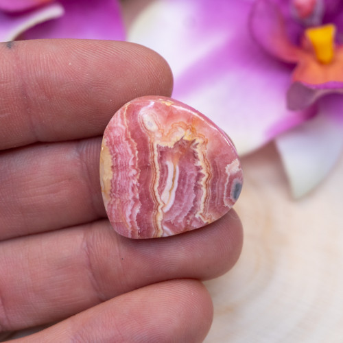 Rhodochrosite Cab #1