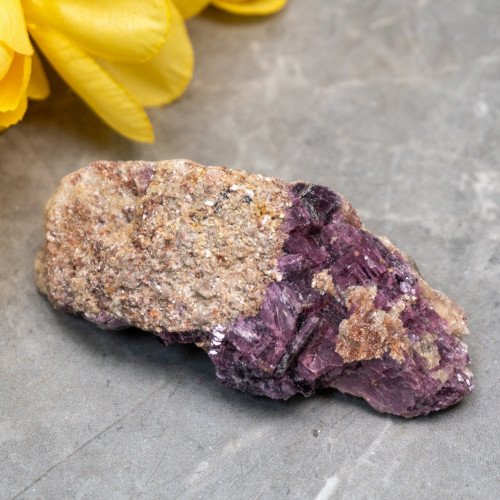 Lepidolite with Pink Tourmaline in Quartz #4