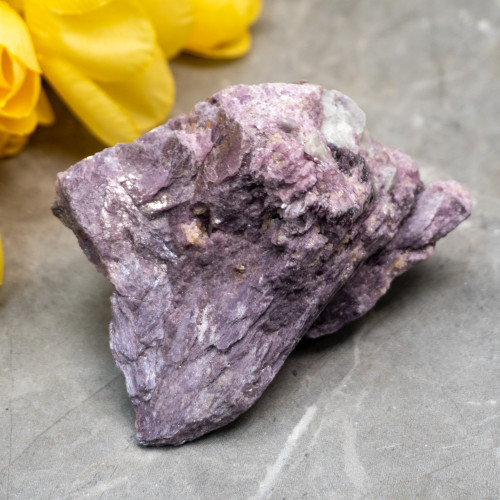 Lepidolite with Pink Tourmaline in Quartz #1