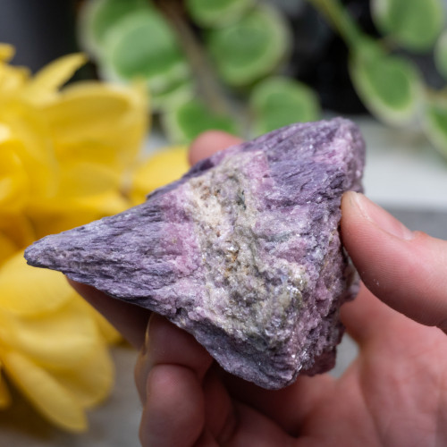 Lepidolite with Pink Tourmaline in Quartz #1