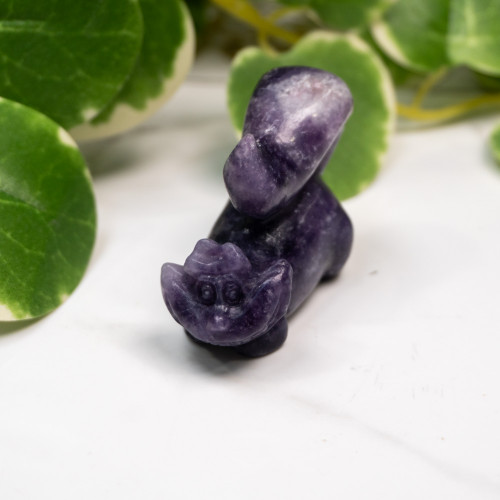 Lepidolite Cheshire Cat #1