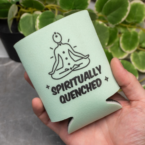 Green Crystal Counci Coozie