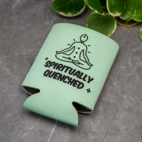 Green Crystal Counci Coozie