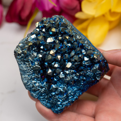 Blue Cobalt Titanium Quartz #1