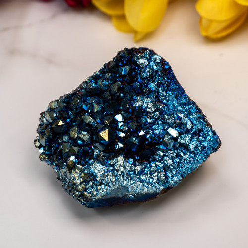 Blue Cobalt Titanium Quartz #1