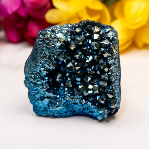 Blue Cobalt Titanium Quartz #1