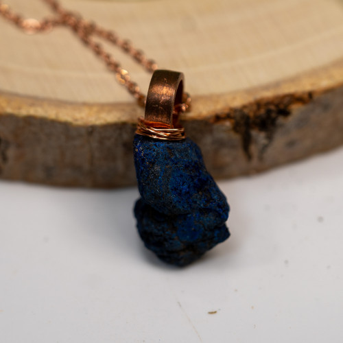 Azurite Necklace #1