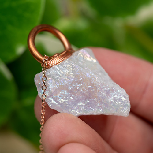 Angel Aura Quartz Wire Wrap #1