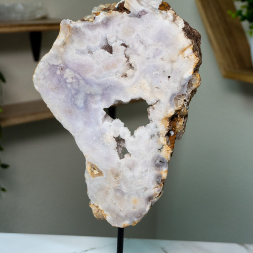 Pink Amethyst on Stand #15