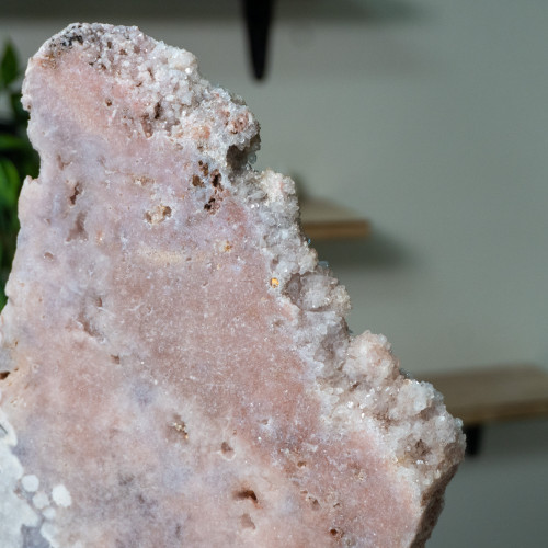 Pink Amethyst on Stand #12