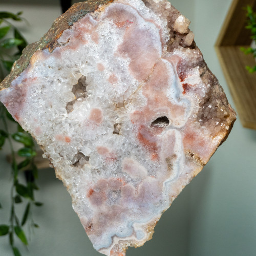 Pink Amethyst on Stand #11