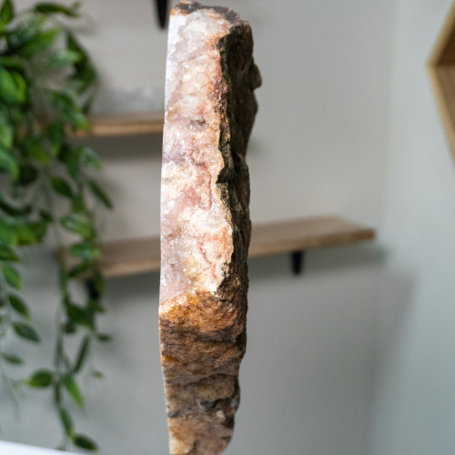 Pink Amethyst on Stand #11