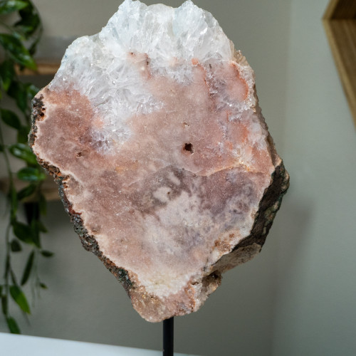 Pink Amethyst on Stand #10