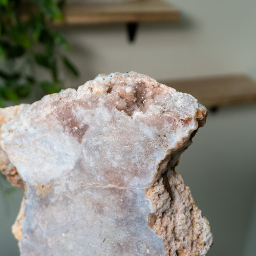 Pink Amethyst on Stand #9