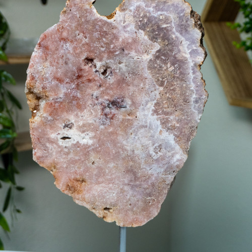 Pink Amethyst on Stand #5