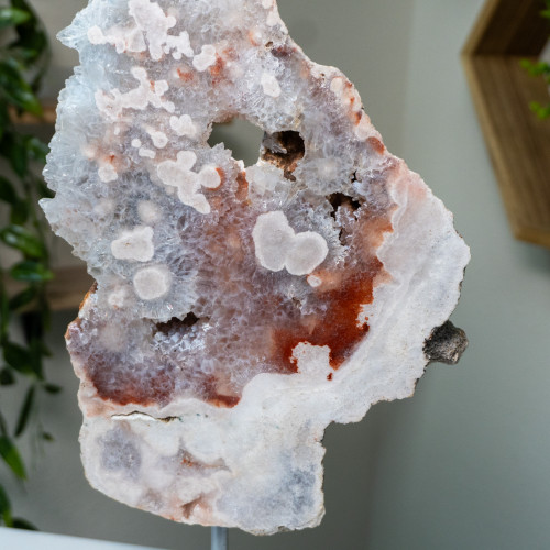 Pink Amethyst on Stand #4