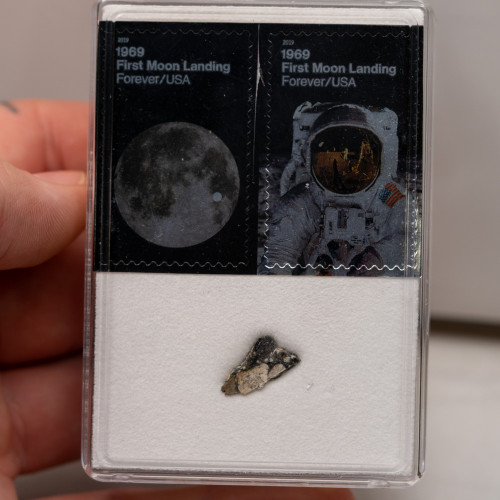 Moon Meteorite Fragment with Collectable Case #2