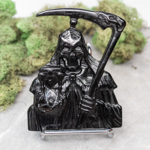 Obsidian Grim Reaper with Stand
