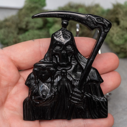 Obsidian Grim Reaper with Stand