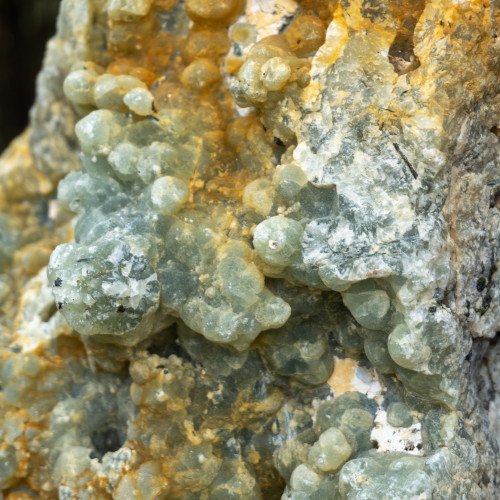 Large Prehnite With Epidote Sticks