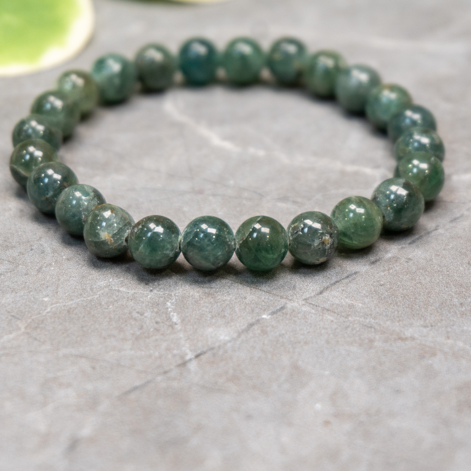 Green Apatite Bracelet - The Crystal Council